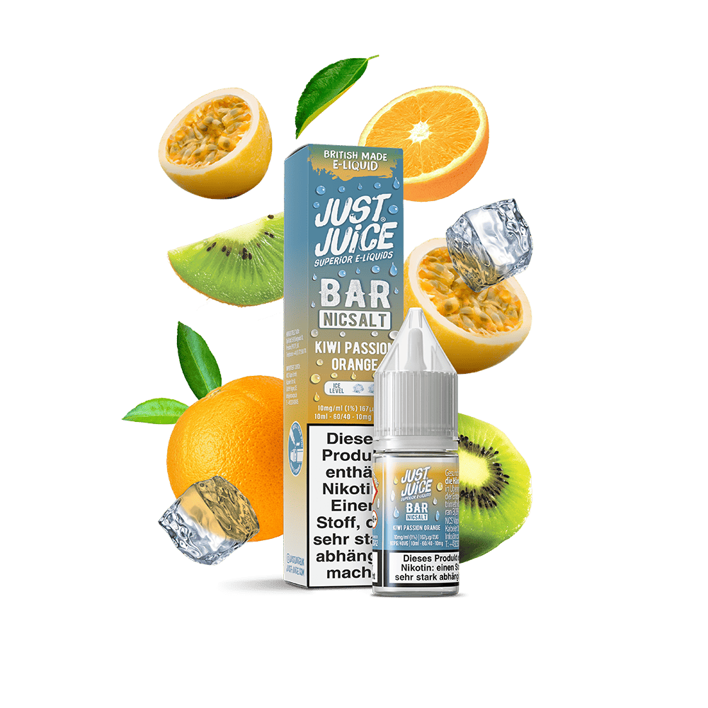 Just Juice Nikotinsalz - Kiwi Passion Orange - 10ml Liquid 10mg