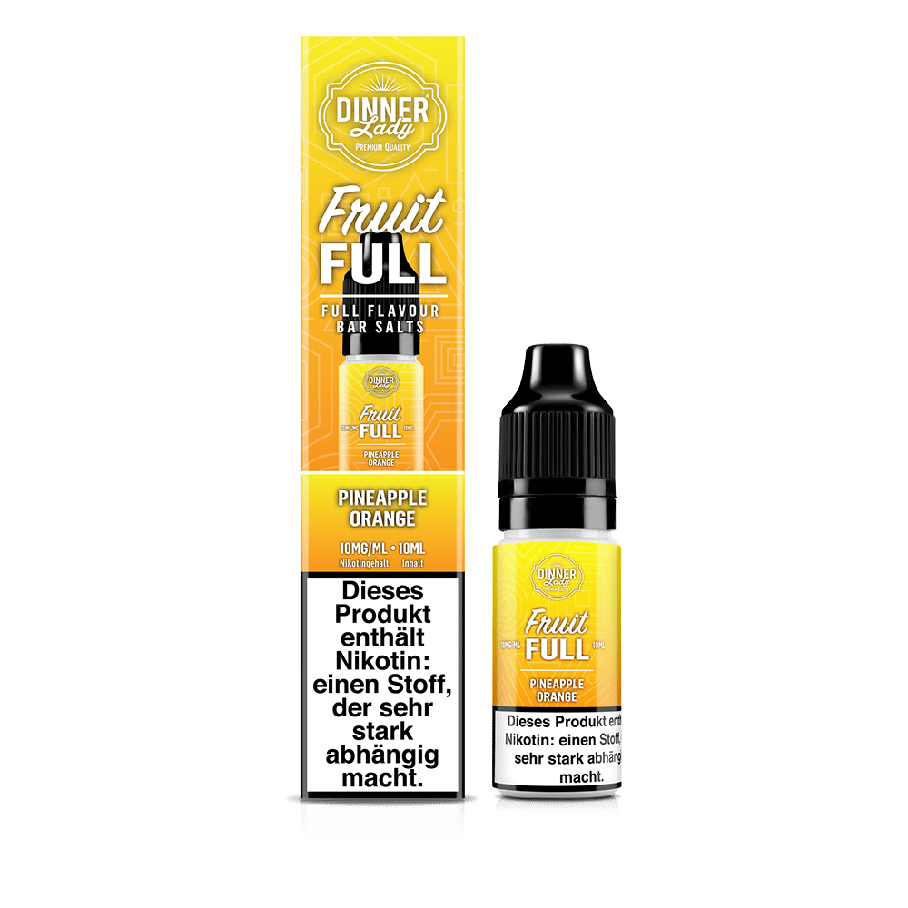 Dinner Lady Fruit Full Nikotinsalz - Pineapple Orange - 10ml Liquid 10mg