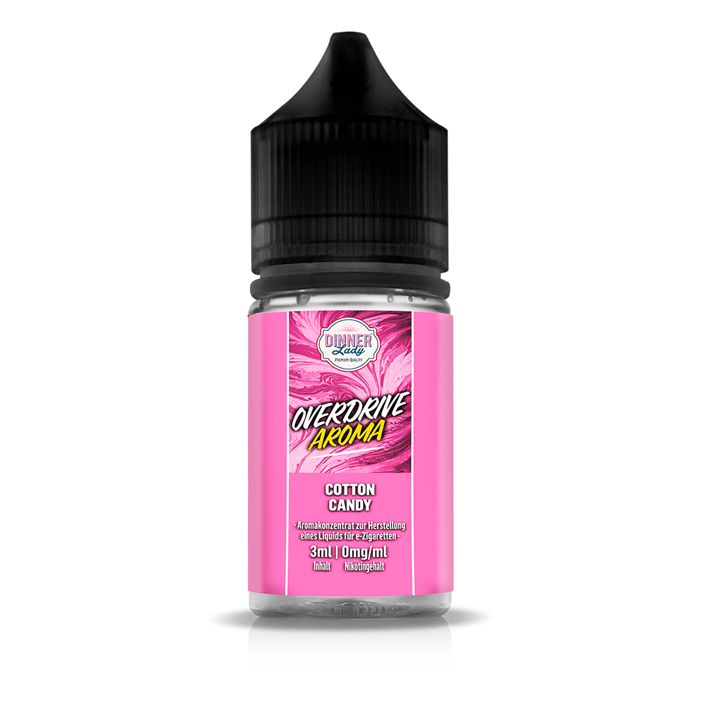 Dinner Lady Overdrive Longfill - Cotton Candy - 3ml in 30ml Flasche