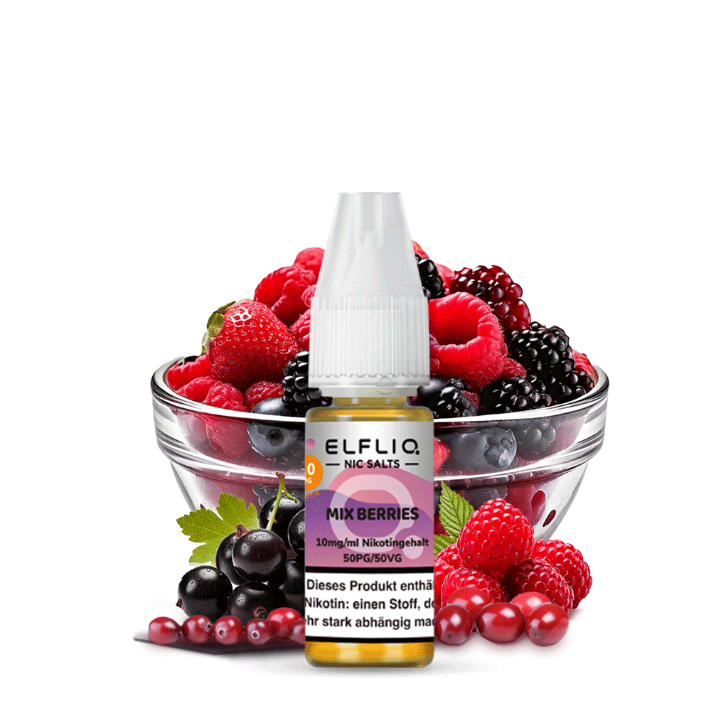 Elfliq by Elfbar Nikotinsalz - Mix Berries - Liquid 10mg 10ml