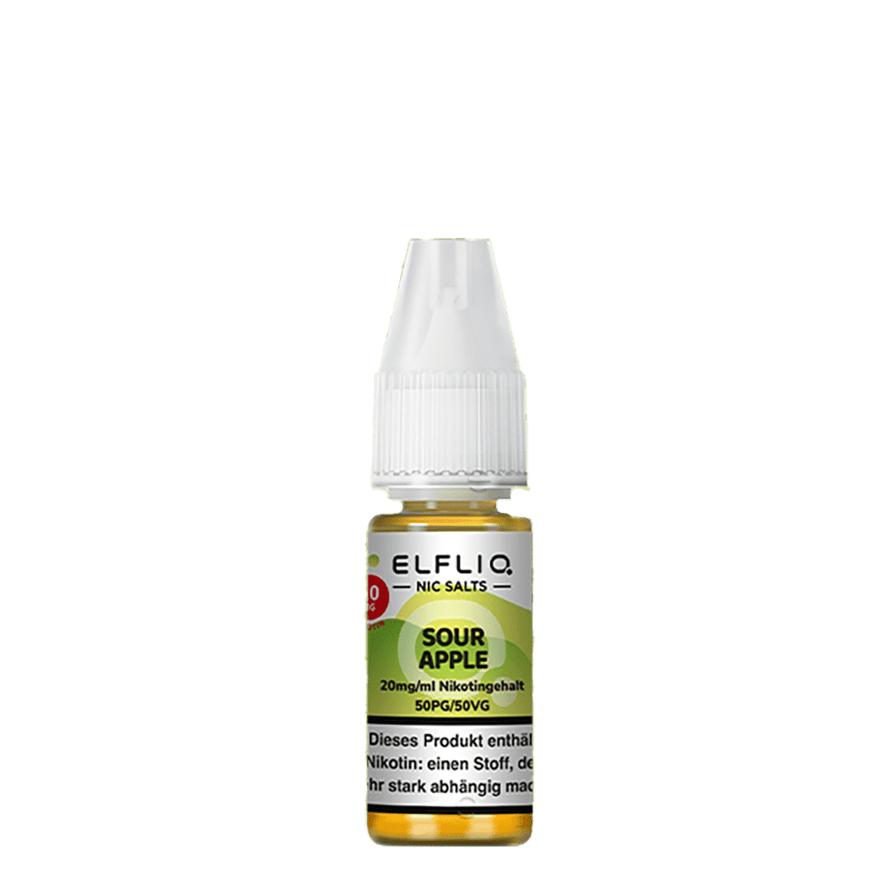Elfliq by Elfbar Nikotinsalz - Sour Apple - Liquid 20mg 10ml