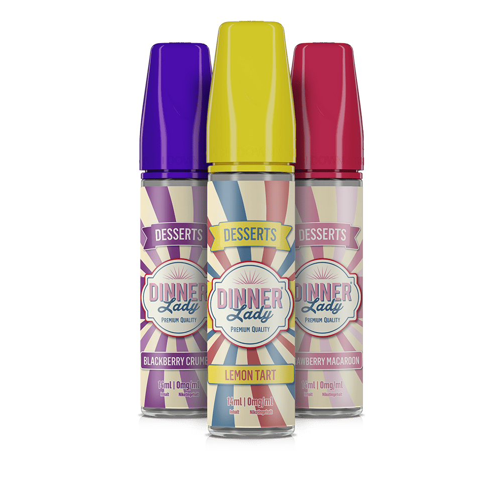 Dinner Lady Aroma Longfill - Lemon Tart - 14ml in 60ml Flasche