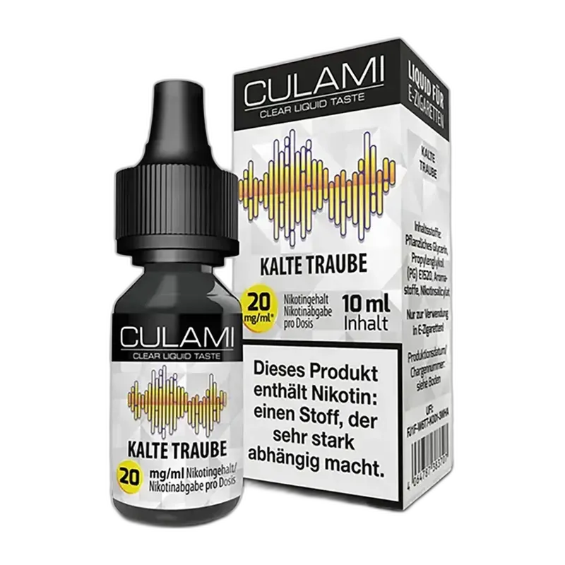 CULAMI Kalte Traube 20mg Nikotinsalz 10ml Liquid