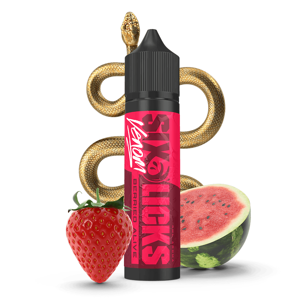 Six Licks Venom Longfill - Berried Alive - 4ml in 60ml Flasche Six Licks Venom Longfill - Berried Alive - 4ml in 60ml Flasche