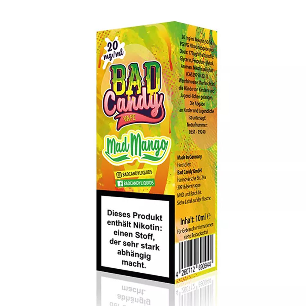 Bad Candy Nikotinsalz - Paradise Peach - 10ml Liquid 10mg