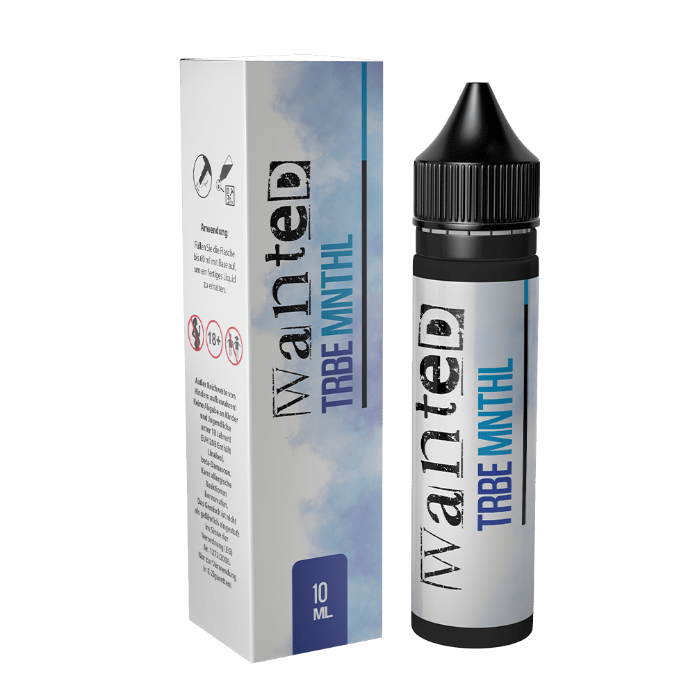 Wanted Aroma Longfill - Trbe Mnthl - 10ml in 60ml Flasche