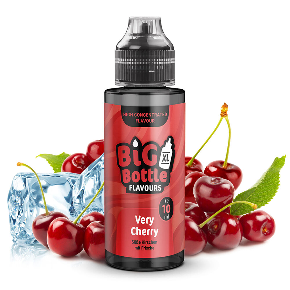 Big Bottle Flavours Longfill - Very Cherry - 10ml Aroma in 120ml Flasche