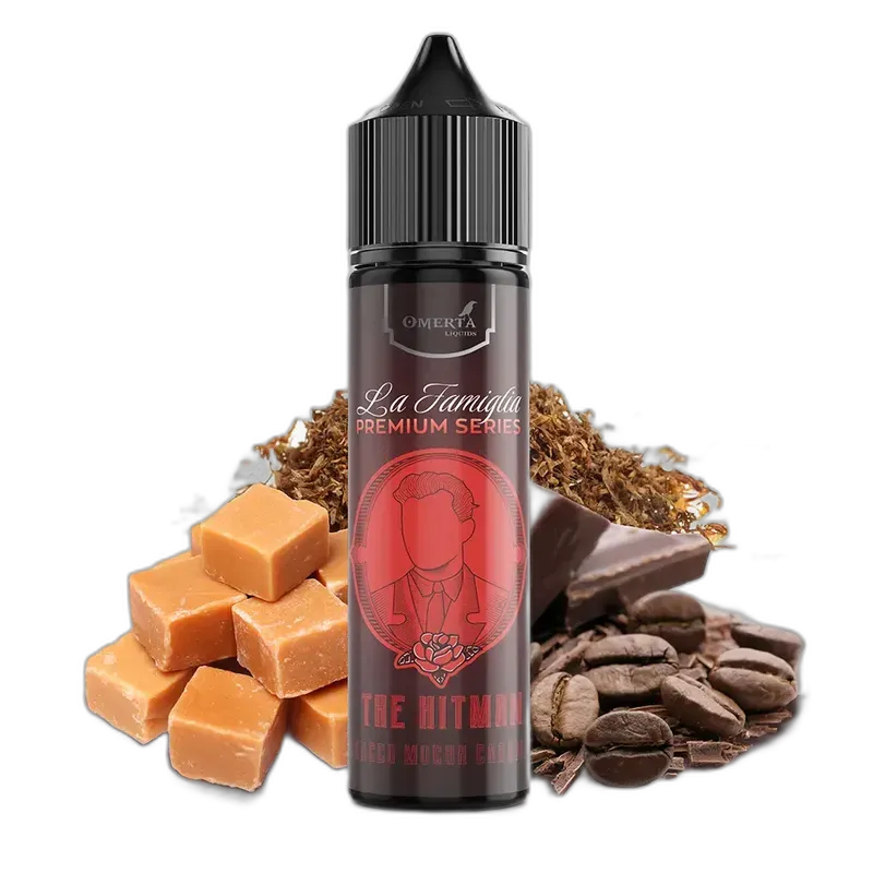 Omerta Aroma Longfill - La Famiglia The Hitman - 10ml Aroma in 60ml Flasche