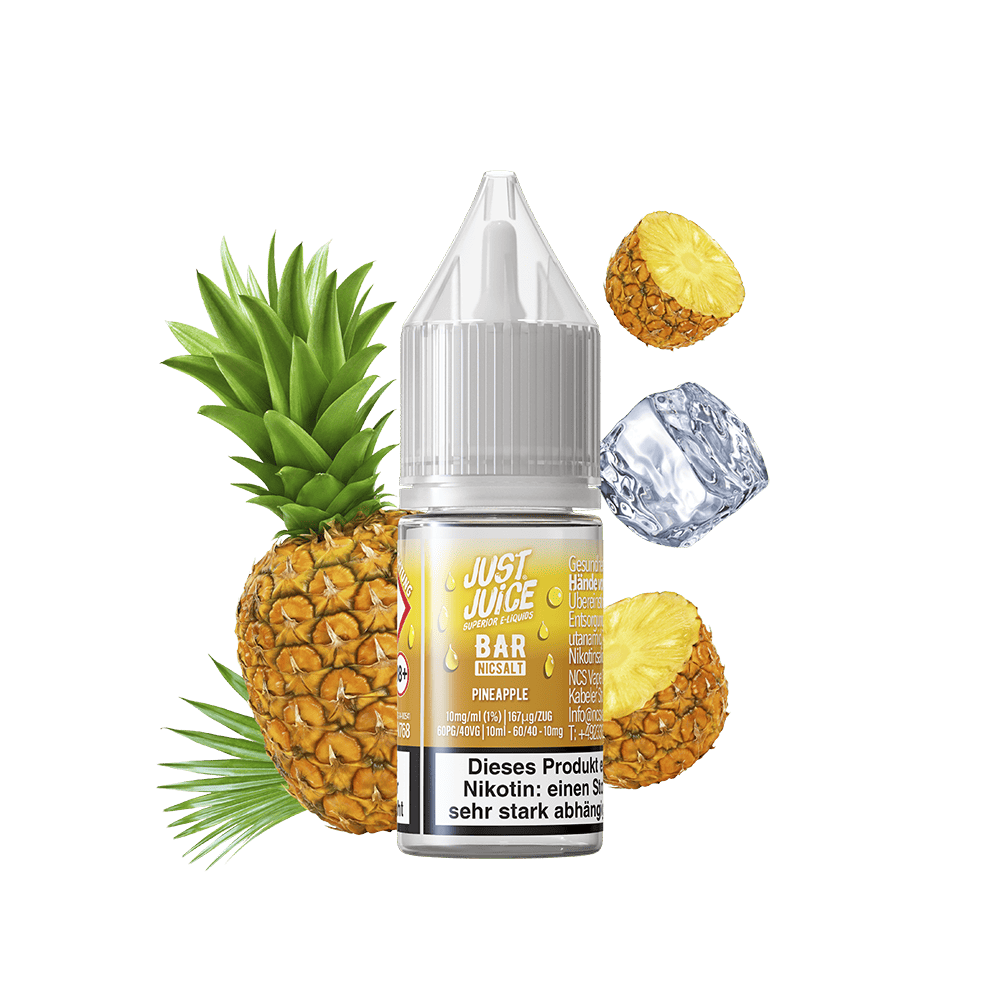 Just Juice Nikotinsalz - Pineapple - 10ml Liquid 10mg