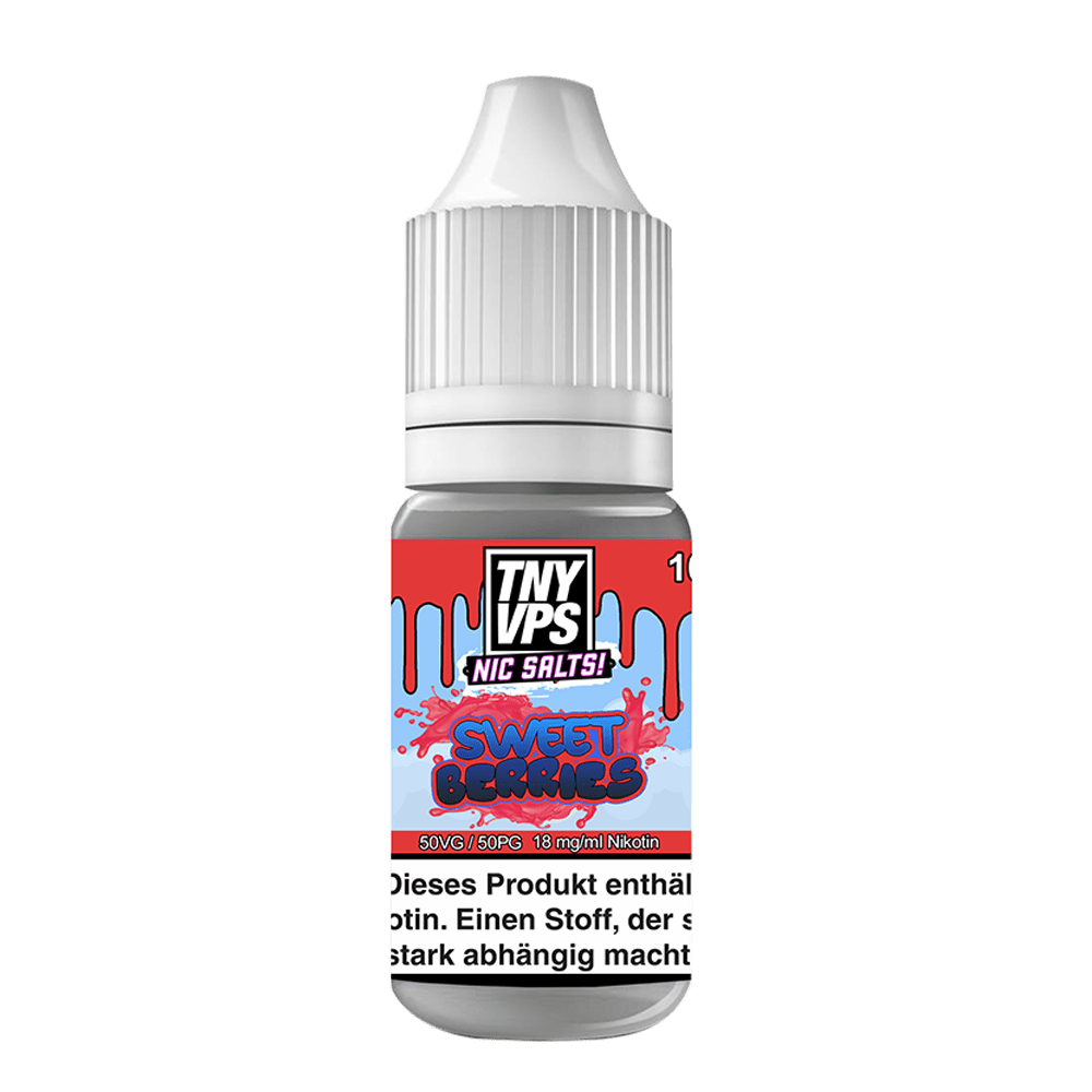 Tony Vapes Nikotinsalz - Sweet Berries - 10ml Liquid 18mg