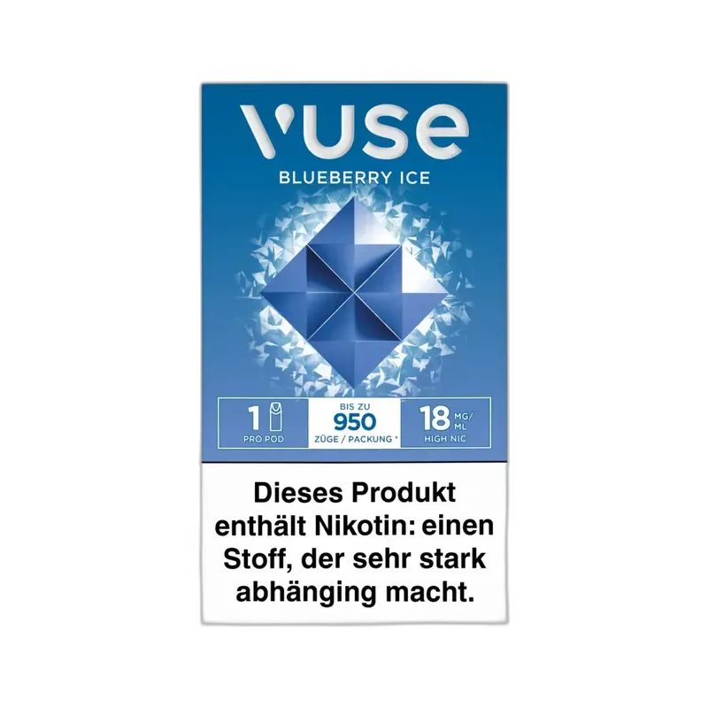 Vuse Pro Caps 1er Blueberry Ice Nic Salts 18mg