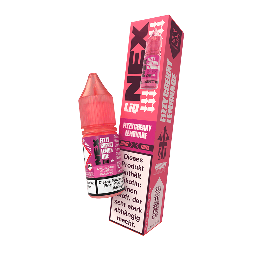 Nex Liq Nikotinsalz - Fizzy Cherry Lemonade - 10mg Liquid 10ml