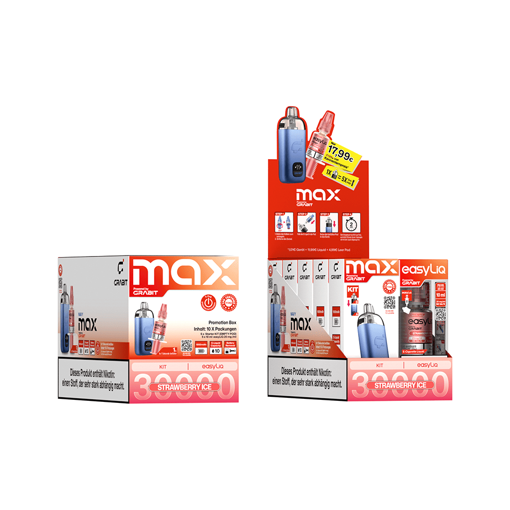 EasyLiQ Promotion Bundle - Strawberry Ice - 20mg 10ml