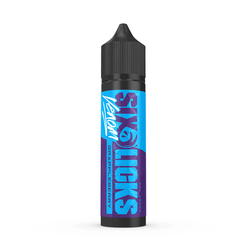 Six Licks Venom Longfill - Grappleberry - 4ml in 60ml Flasche Six Licks Venom Longfill - Grappleberry - 4ml in 60ml Flasche
