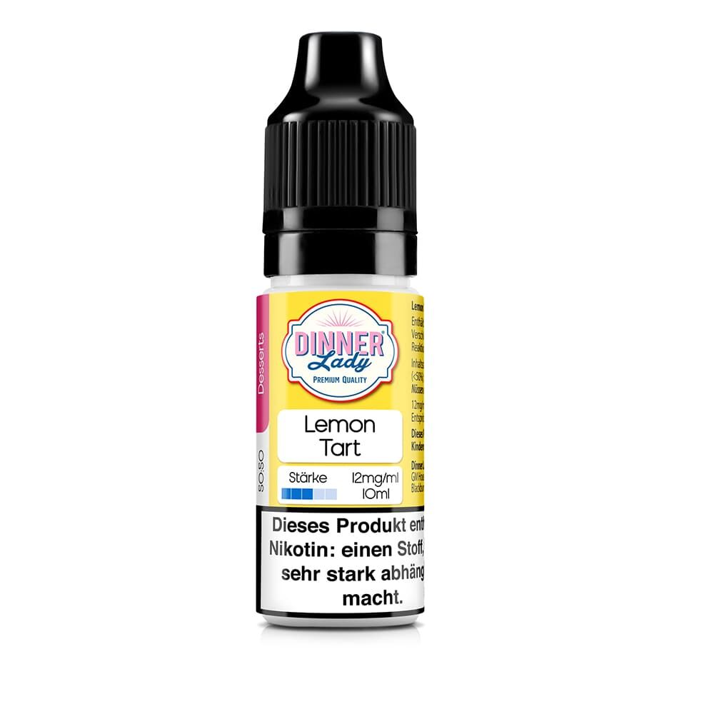 Dinner Lady Liquid - Lemon Tart - 50/50 10ml 12mg
