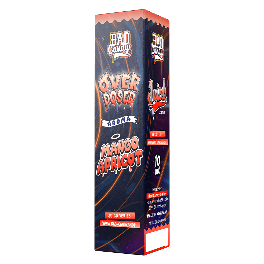 Bad Candy Longfill - Mango Apricot - Overdosed 10ml Aroma in 60 ml Flasche