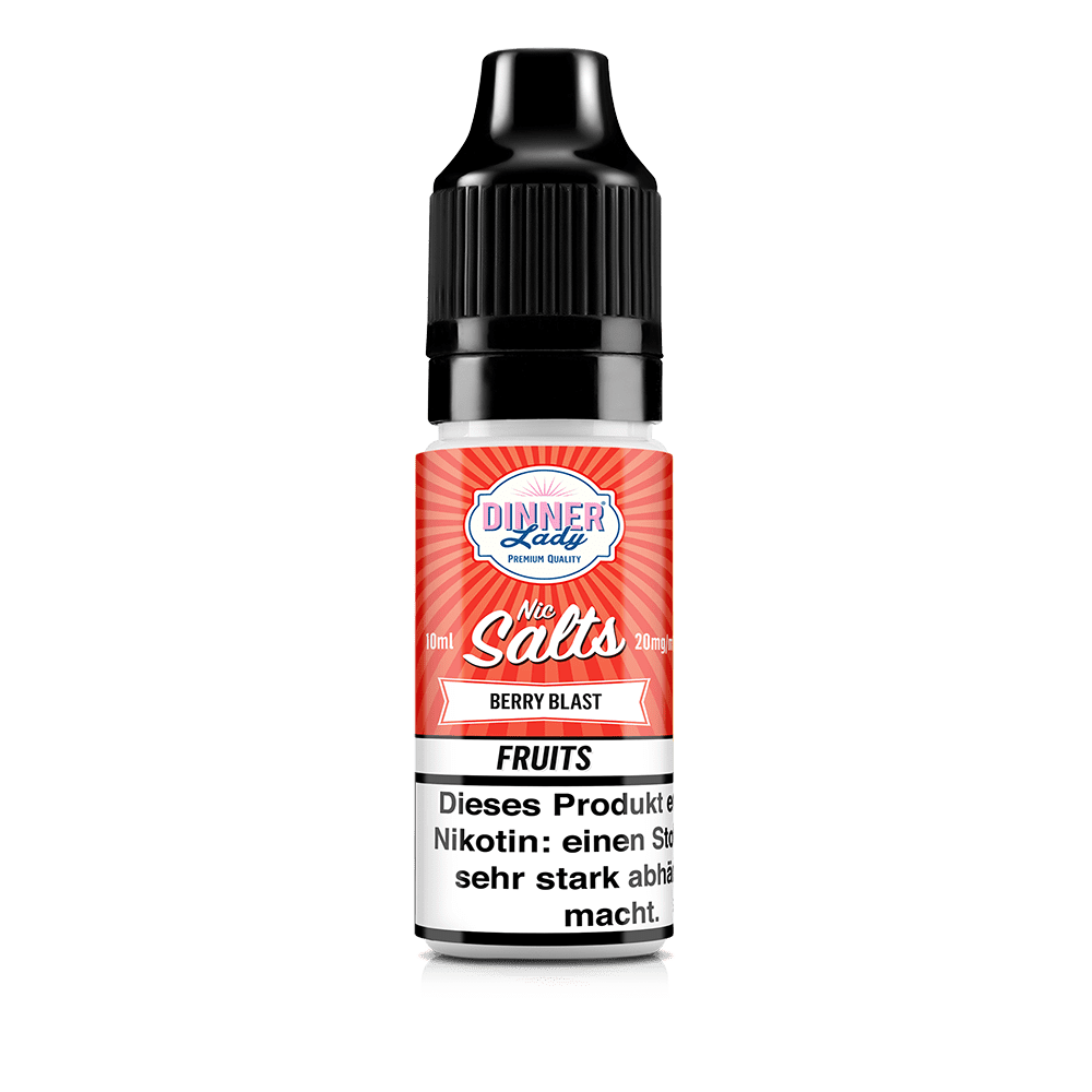 Dinner Lady Nikotinsalz - Berry Blast - 50/50 10ml Liquid 20mg
