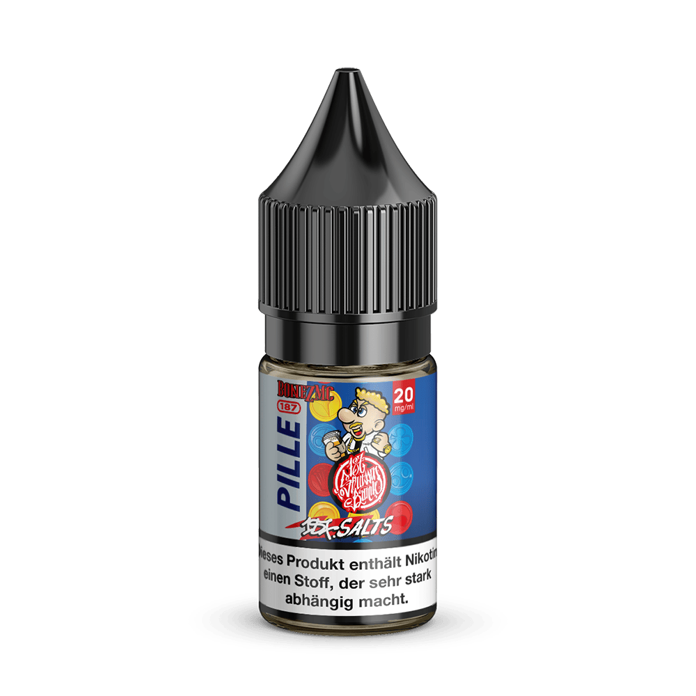 187 Strassenbande Nikotinsalz - Pille Bonez MC - 10ml Liquid 20mg