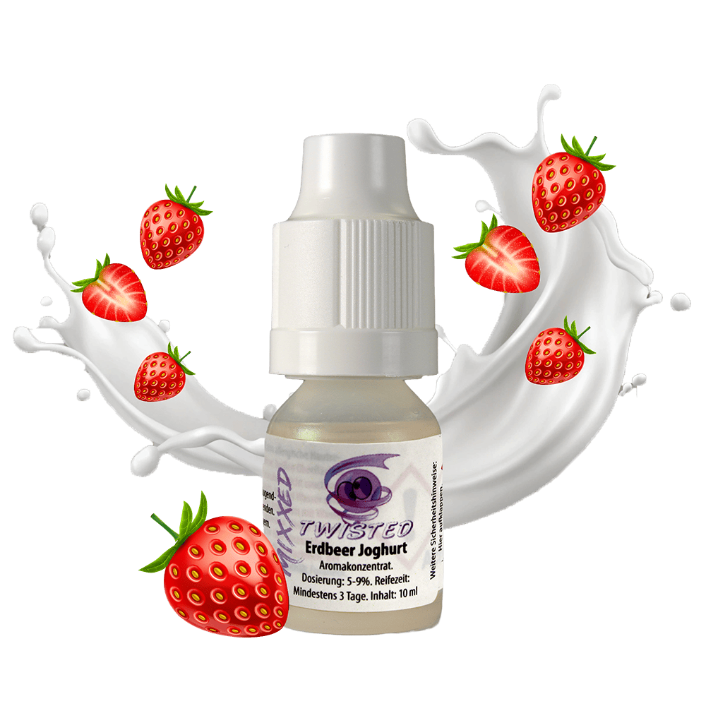 Twisted Aroma - Erdbeer Joghurt - 10ml Aroma