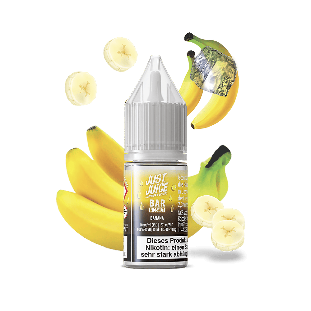 Just Juice Nikotinsalz - Banana - 10ml Liquid 10mg