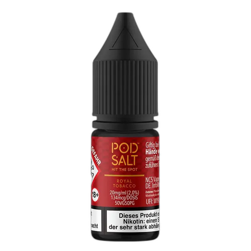 Pod Salt Origin Nikotinsalz - Royal Tobacco -10ml Liquid 20mg