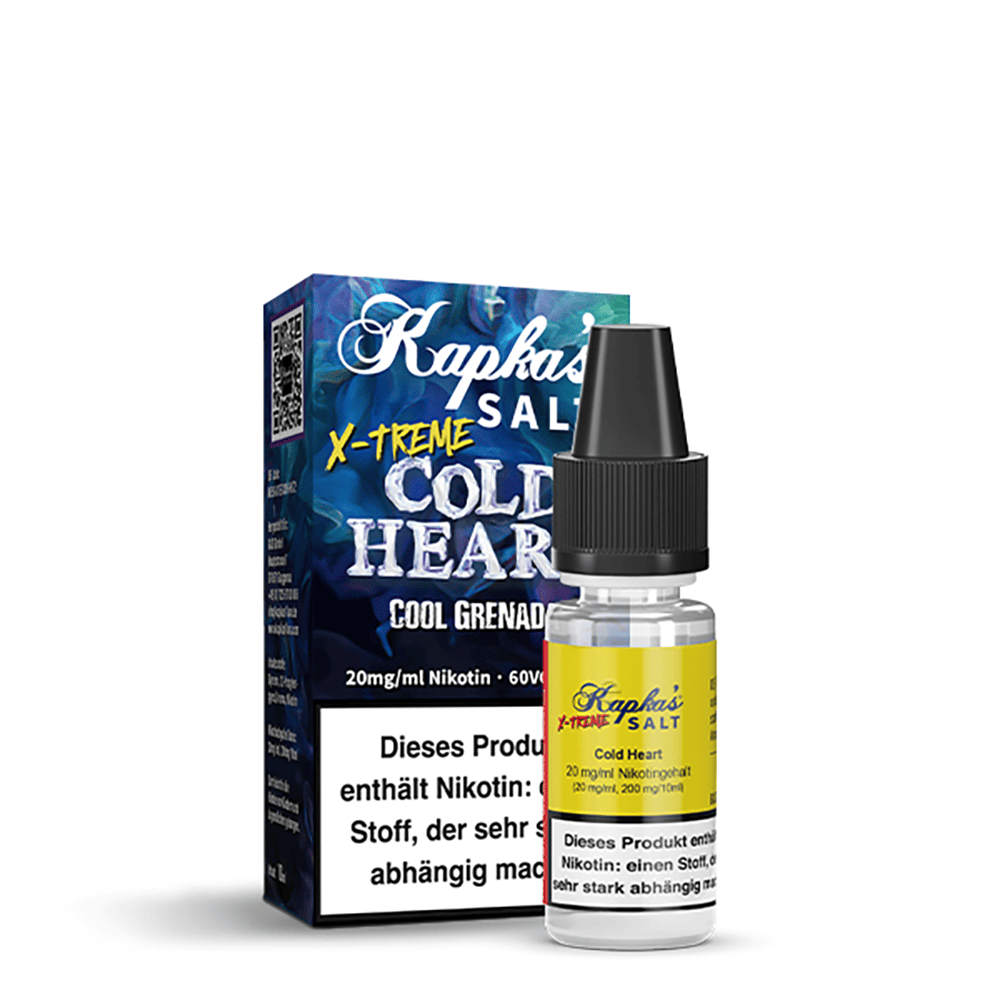 Kapka`s Nikotinsalz - Cold Heart Xtreme - Liquid 20mg 10ml