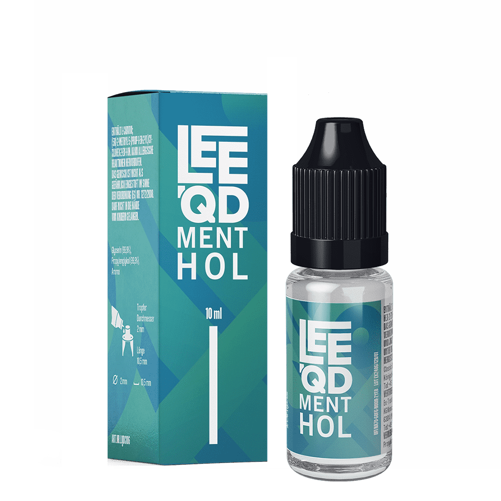 LEEQD Liquid - Fresh Menthol - 0mg 10ml