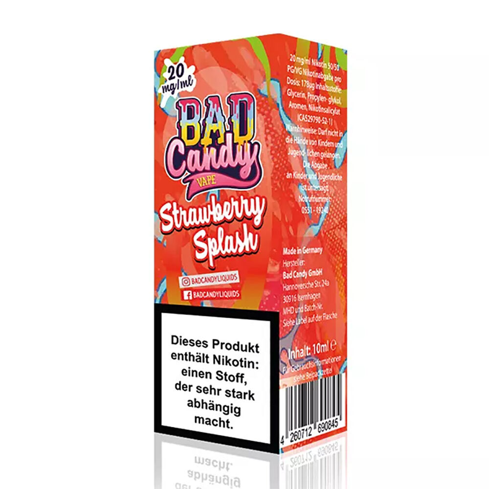 Bad Candy Nikotinsalz - Cherry Clouds - 10ml Liquid 10mg