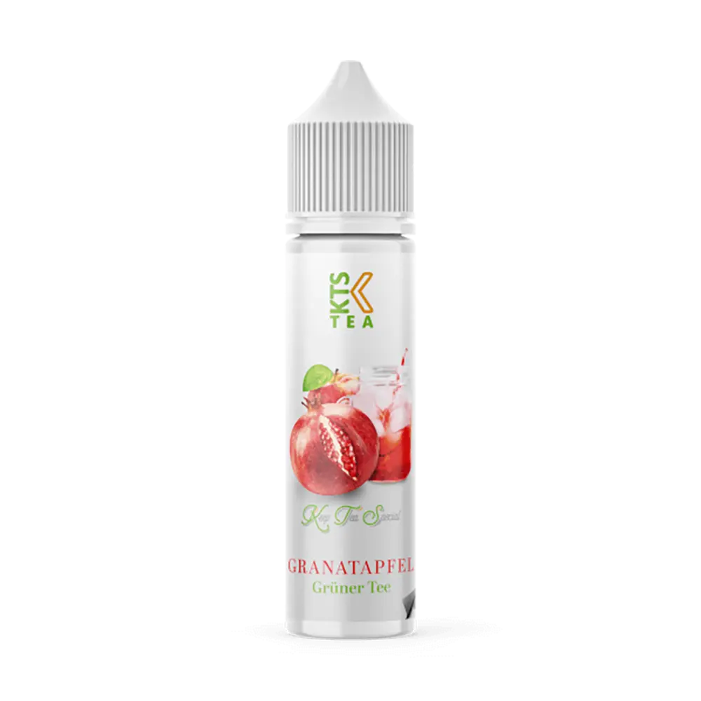 KTS Tea Line Longfill - Granatapfel - 10ml Aroma in 60ml Flasche
