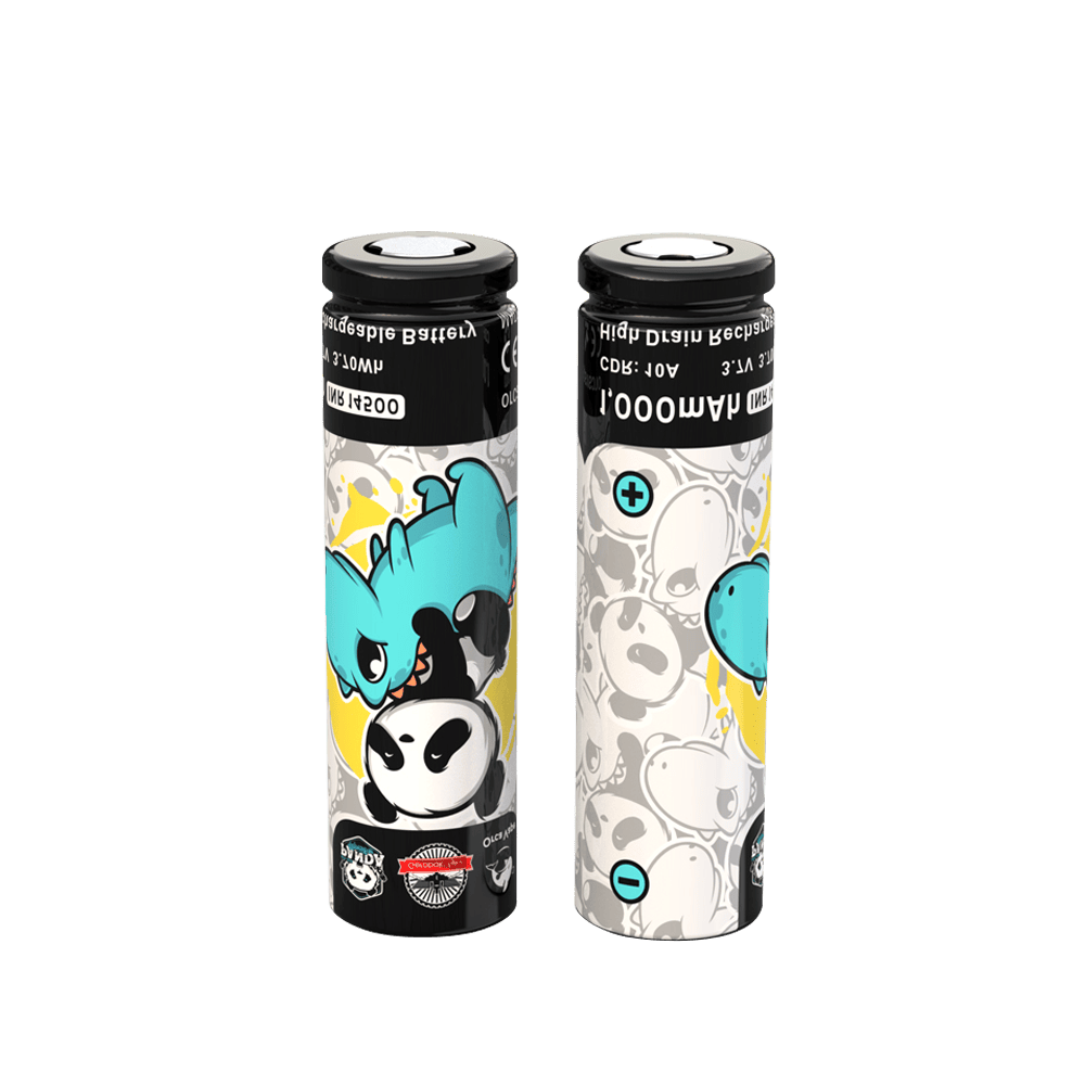 Orca Vape Akku Wrap / 3 verschiedene Motive (IMORE Akku 14500, San Dynasty)