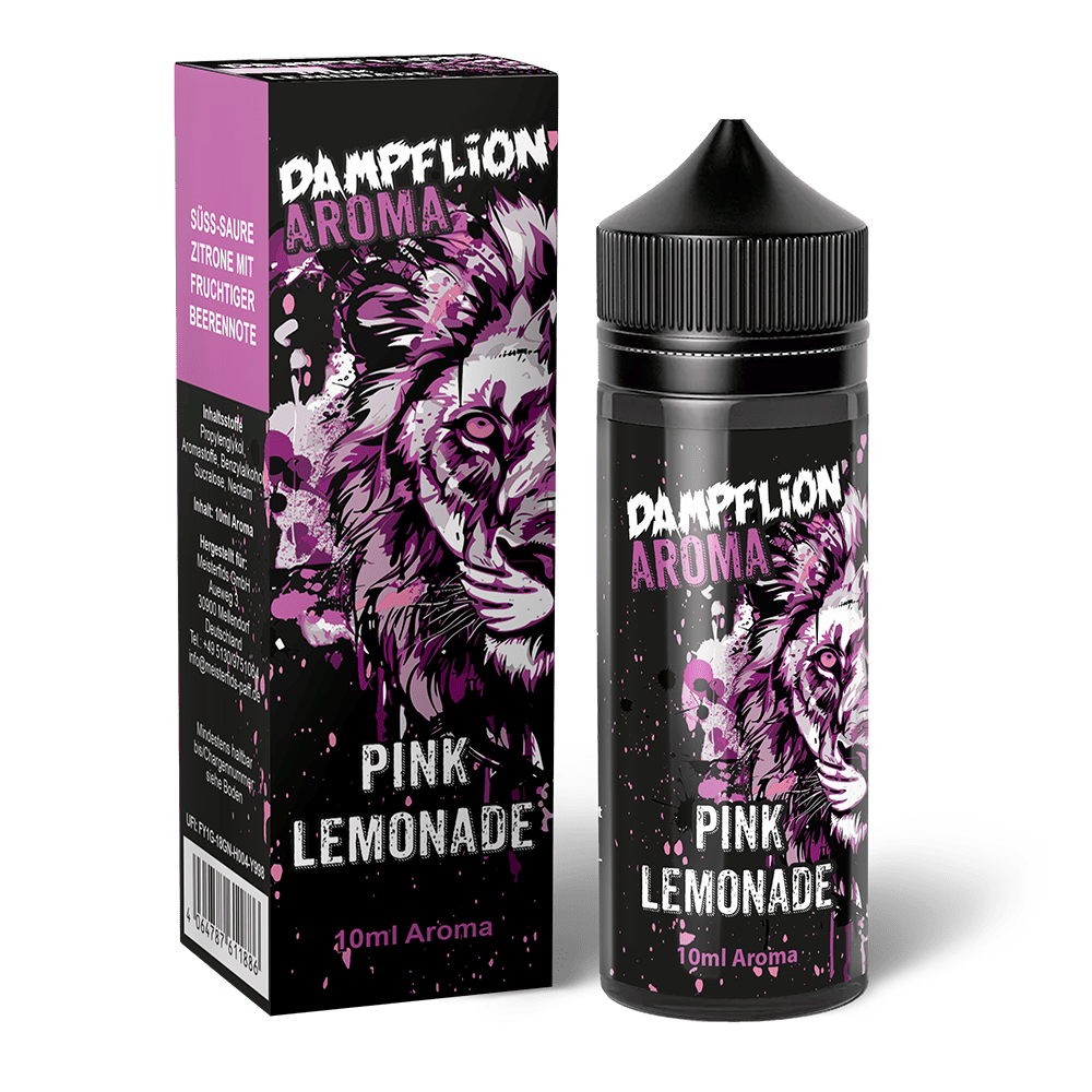 Dampflion Intense Longfill - Pink Lemonade - 10ml Aroma in 120ml Flasche
