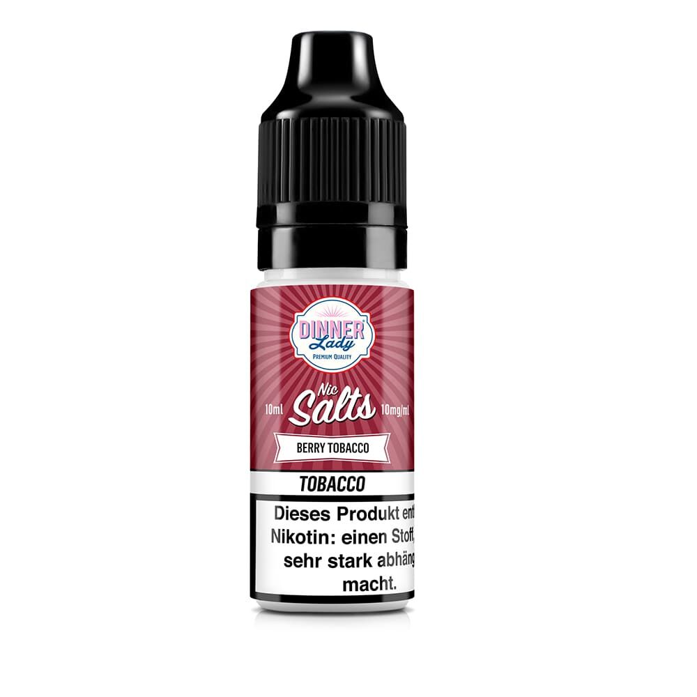 Dinner Lady Nikotinsalz - Berry Tobacco - 50/50 10ml Liquid 10mg