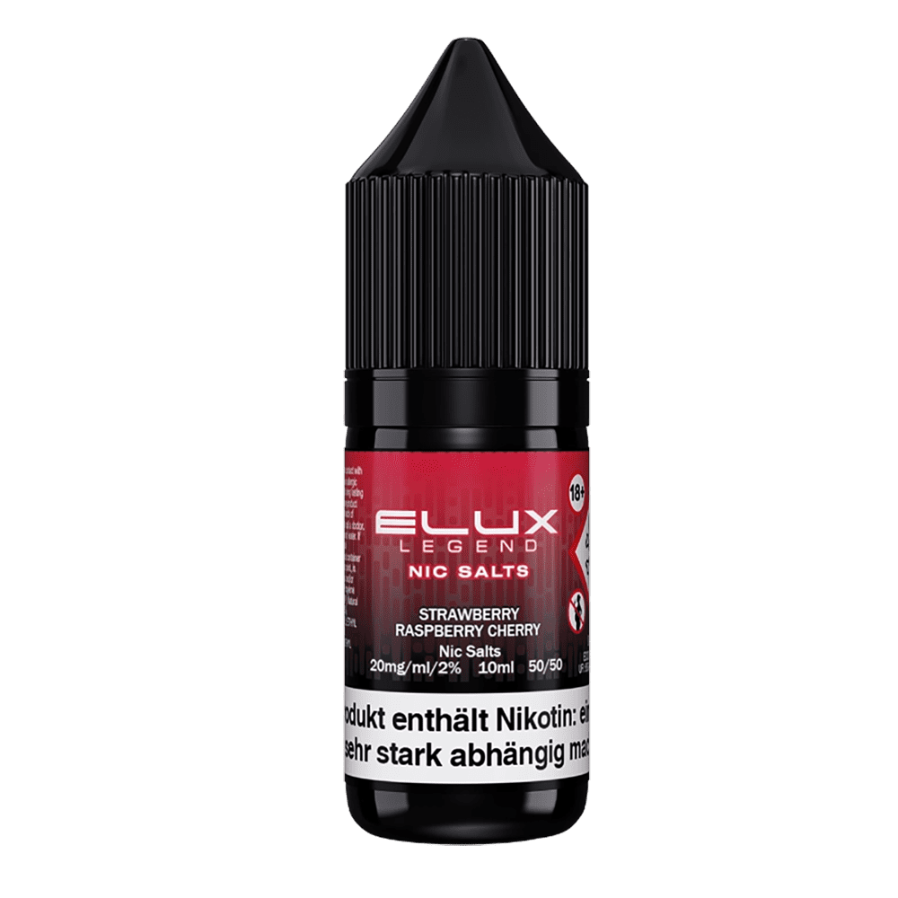 Elux Nikotinsalz - Strawberry Raspberry Cherry - Liquid 20mg 10ml
