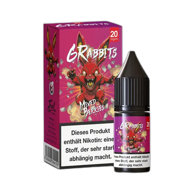 6Rabbits Nikotinsalz - Mixed Berries - 10ml Liquid 20mg