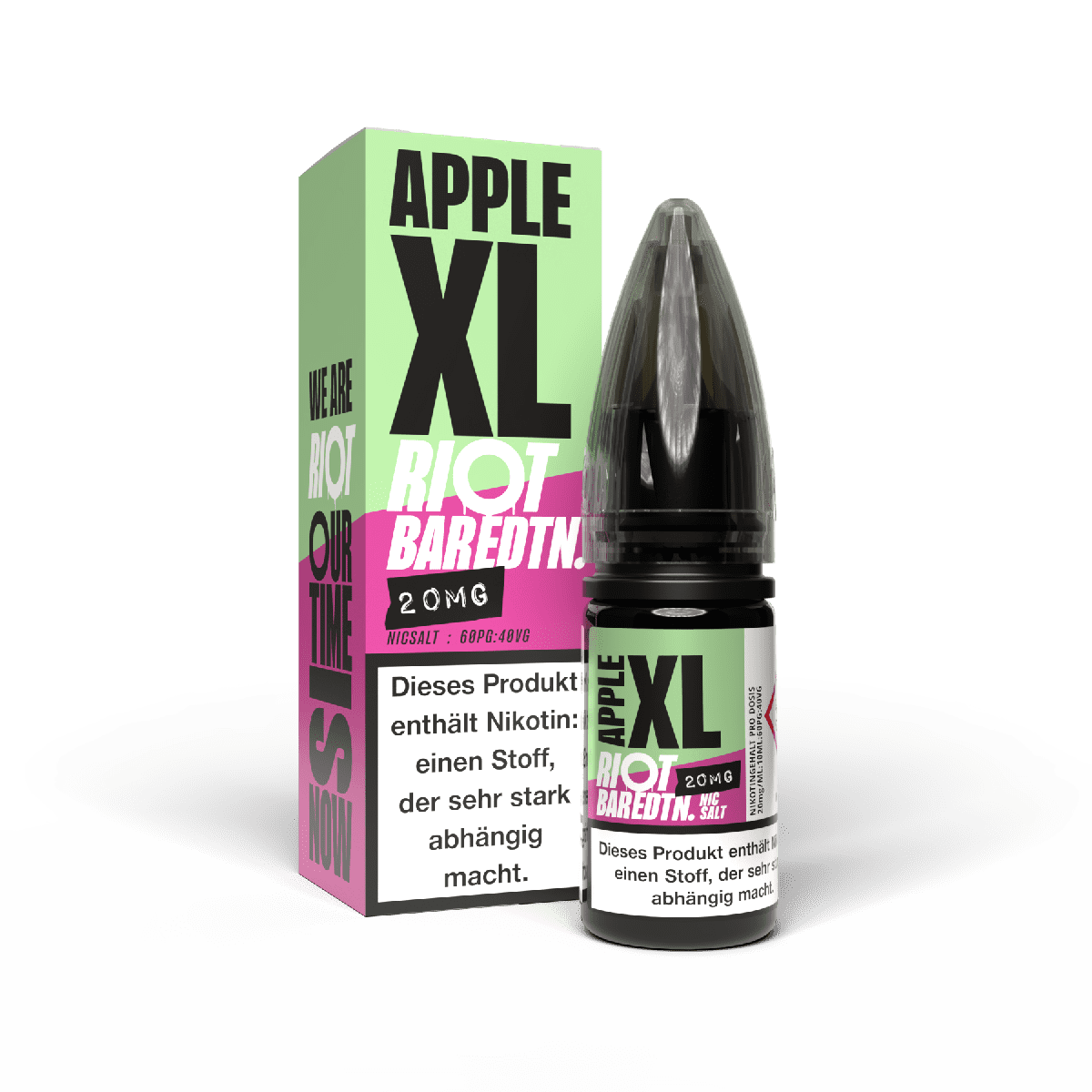 Riot Squad Nikotinsalz - Apple XL - Liquid 20mg 10ml Riot Squad Nikotinsalz - Apple XL - Liquid 20mg 10ml