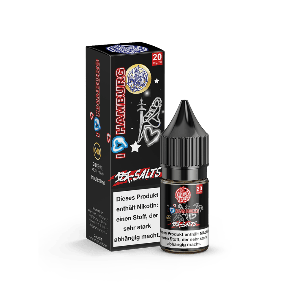 187 Strassenbande Nikotinsalz - I Love Hamburg - 10ml Liquid 20mg