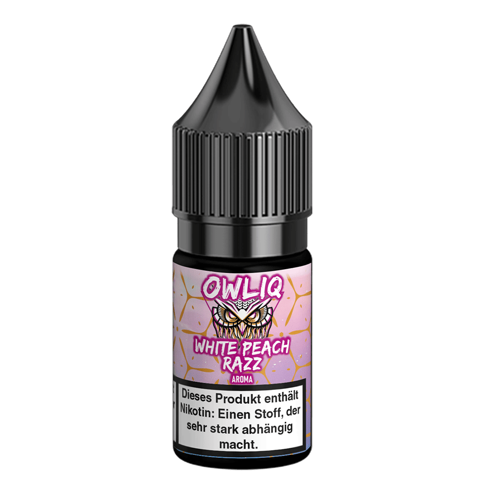 OWLIQ Nikotinsalz - White Peach Razz - 10ml Liquid 20mg