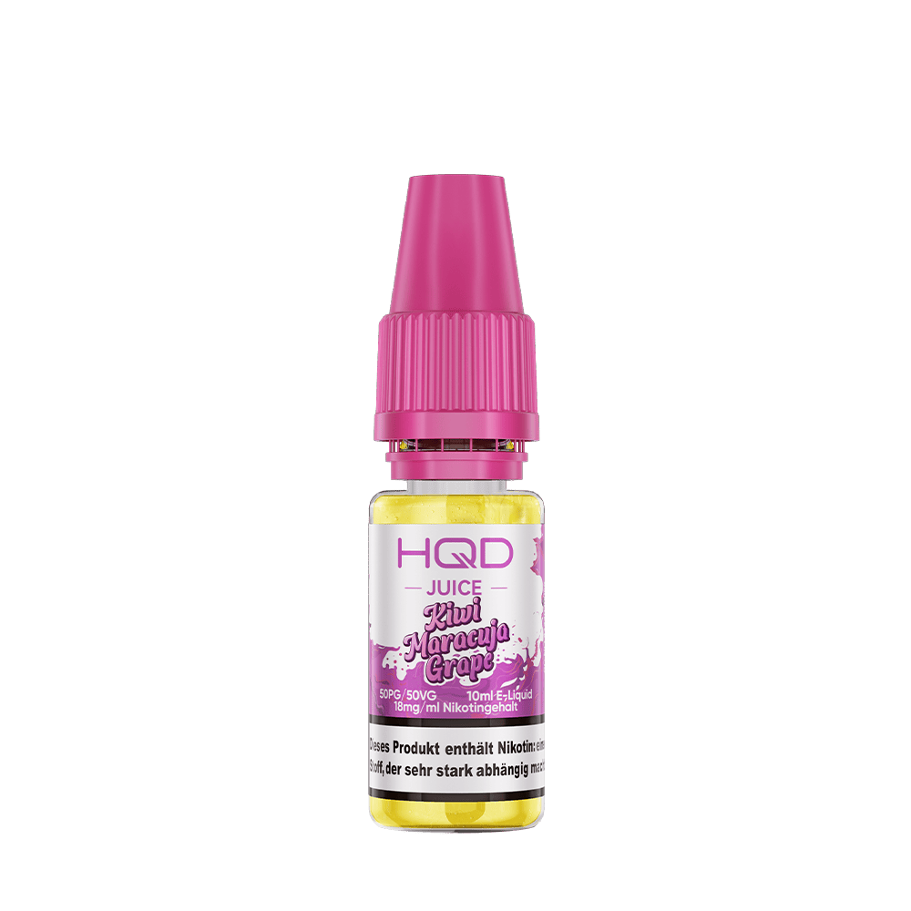 HQD Juice Nikotinsalz - Kiwi Maracuja Grape - 10ml Liquid 18mg