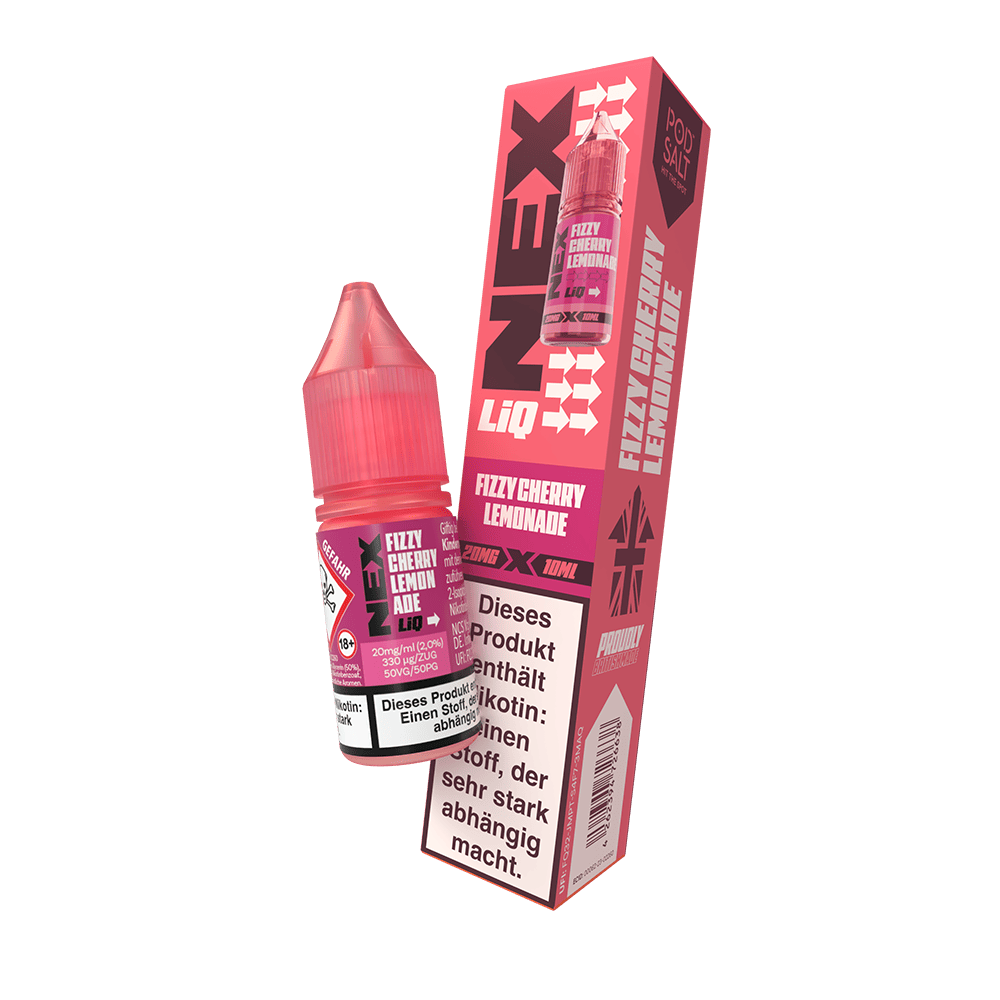 Nex Liq Nikotinsalz - Fizzy Cherry Lemonade - 20mg Liquid 10ml Nex Liq Nikotinsalz - Fizzy Cherry Lemonade - 20mg Liquid 10ml
