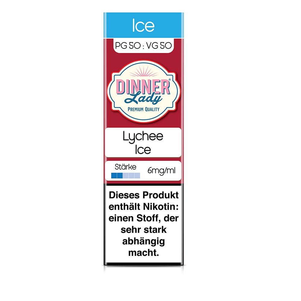 Dinner Lady Liquid - Lychee Ice - 50/50 10ml 6mg