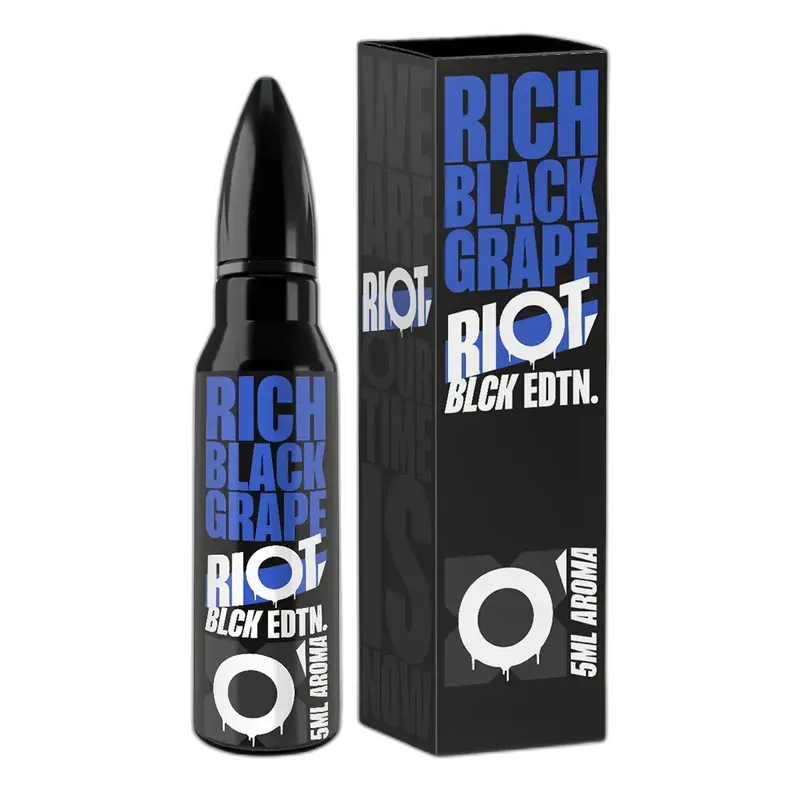 Riot Squad Aroma Longfill - Rich Black Grape - 5ml in 60ml Flasche
