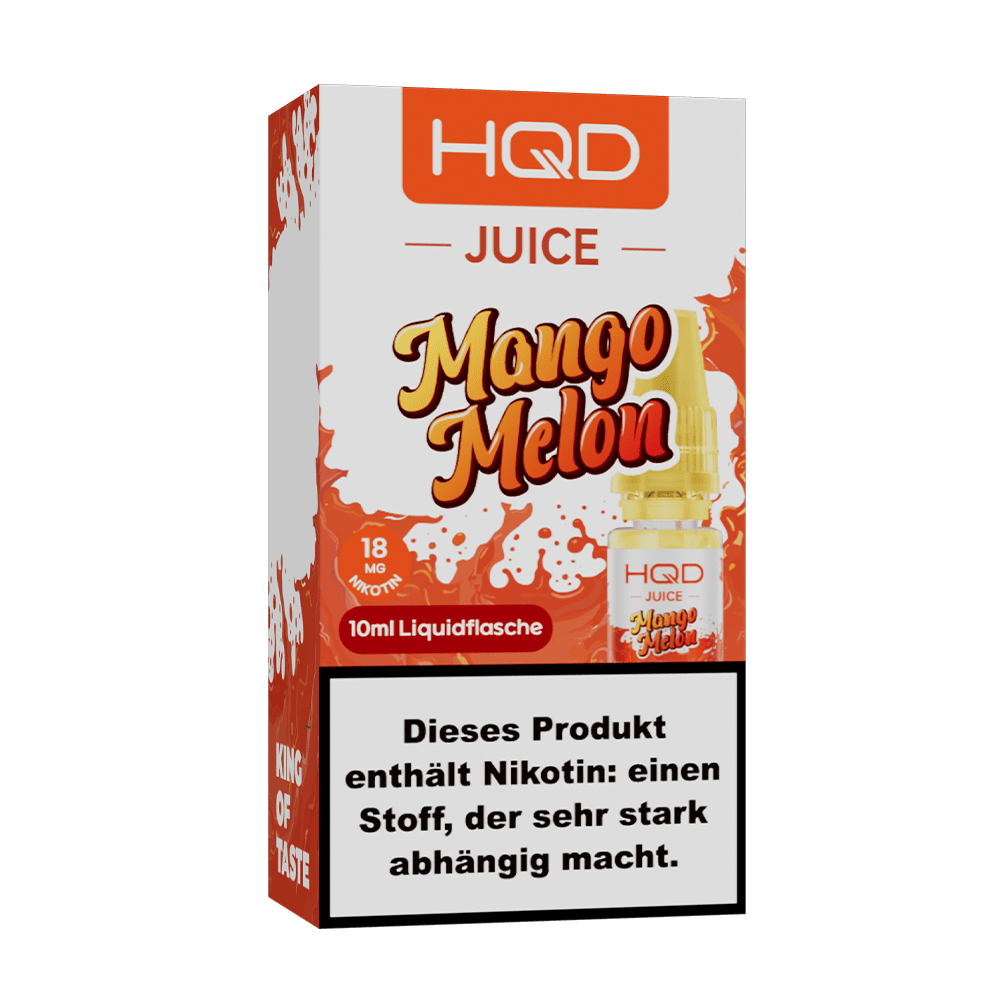 HQD Juice Nikotinsalz - Mango Melon - 10ml Liquid 18mg