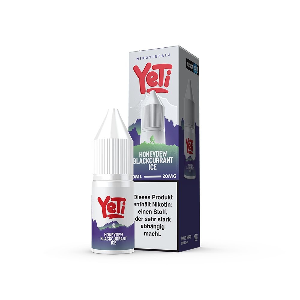 Yeti Summit Nikotinsalz - Honeydew Blackcurrant Ice - Overdosed 10ml Liquid 20mg