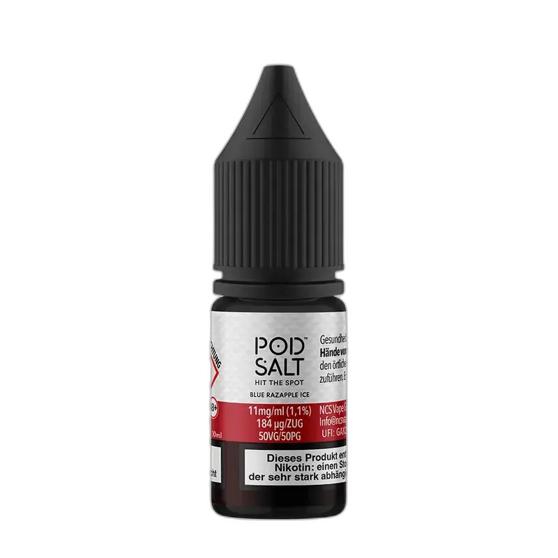 Pod Salt Fusion - Blue Razapple Ice - 10ml Liquid 11mg Nikotinsalz