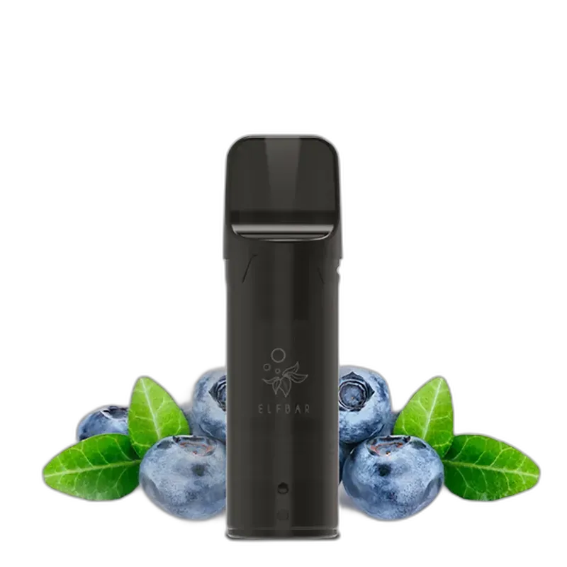2x Elfbar Elfa Einweg Pod - Blueberry - 20mg Nikotinsalz 2ml