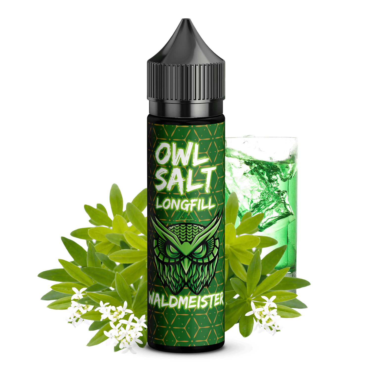 OWL Salt Aroma Longfill - Waldmeister - 10ml in 60ml Flasche