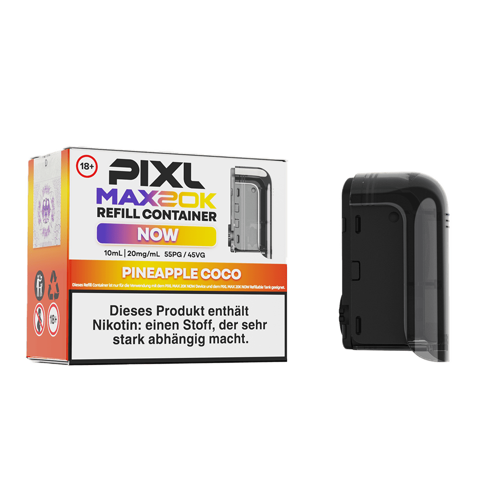PIXL MAX 20K Einweg Pod - Pineapple Coco - 20 mg Nikotinsalz 10ml