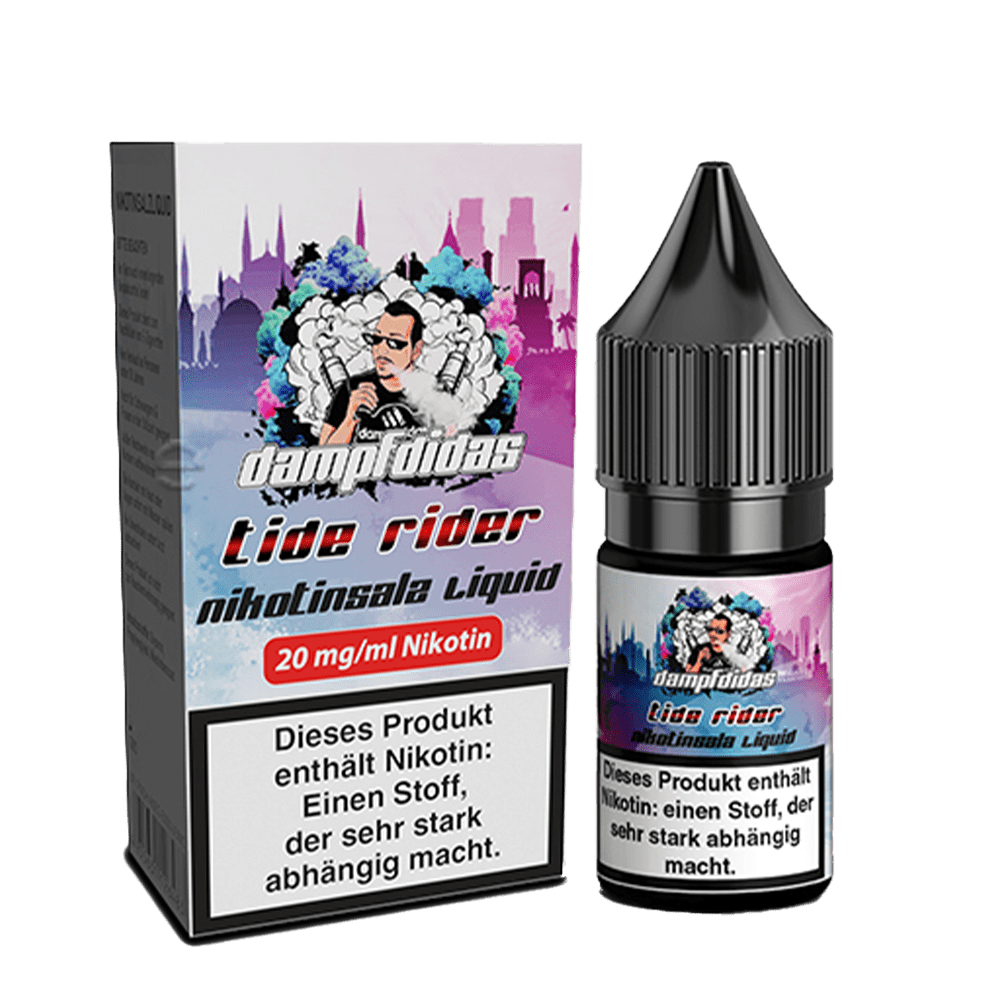 Dampfdidas Nikotinsalz - Tide Rider - 10ml Liquid 10mg