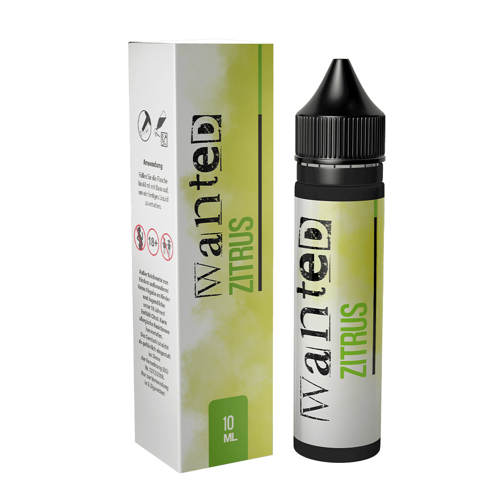 Wanted Aroma Longfill - Zitrus - 10ml in 60ml Flasche