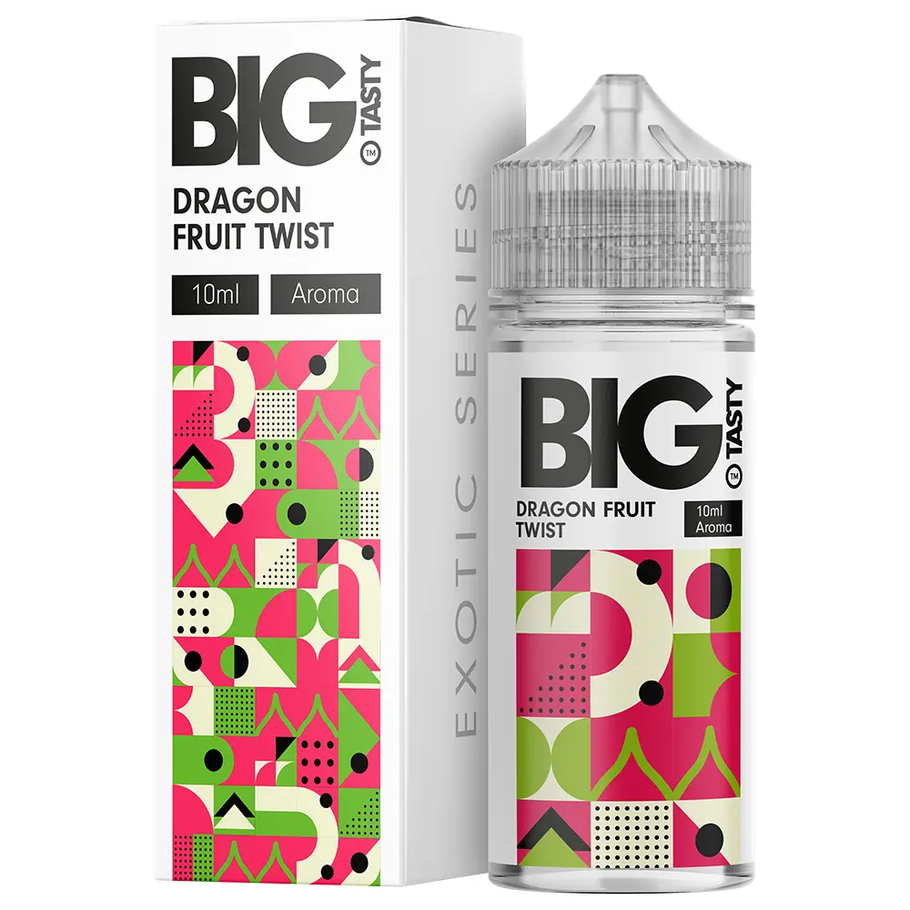 Big Tasty Longfill - Dragon Fruit Twist - 10ml Aroma in 120ml Flasche